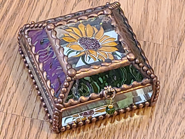 Stained Glass Jewelry Box