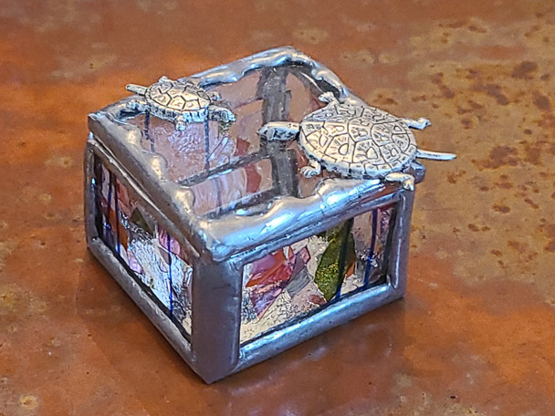 Stained Glass Fairy Ring Box
