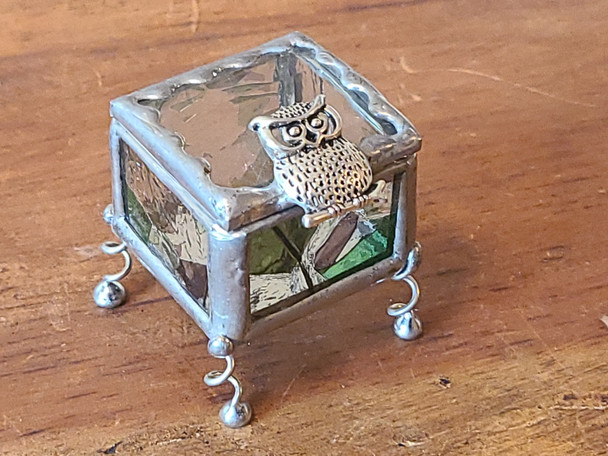 Stained Glass Fairy Ring Box