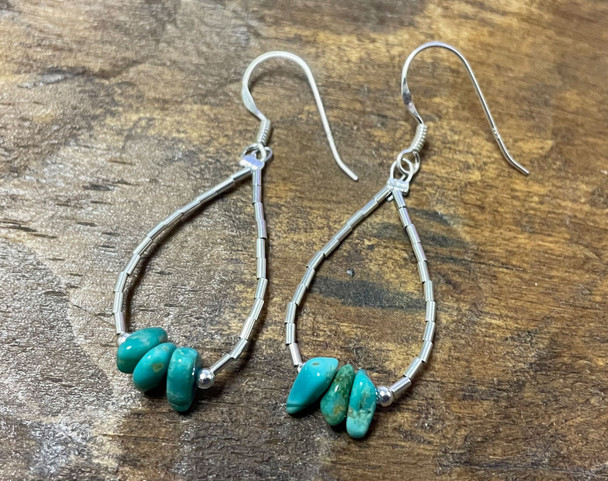 Turquoise Stone Earrings