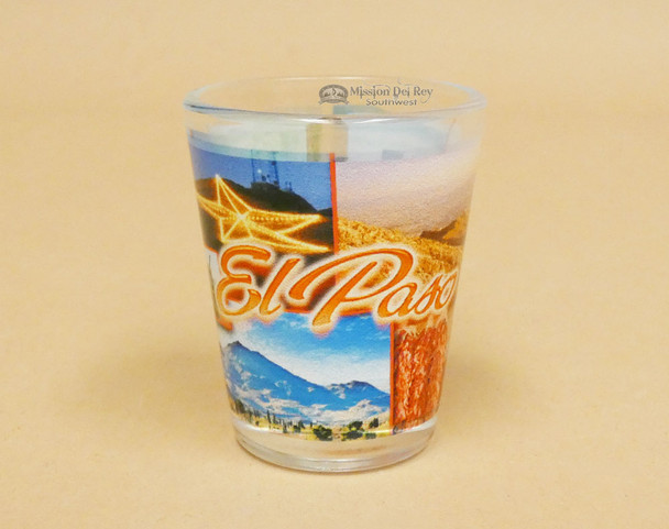 El Paso Collage Shot Glass