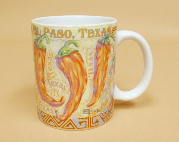 El Paso Chili Art Mug