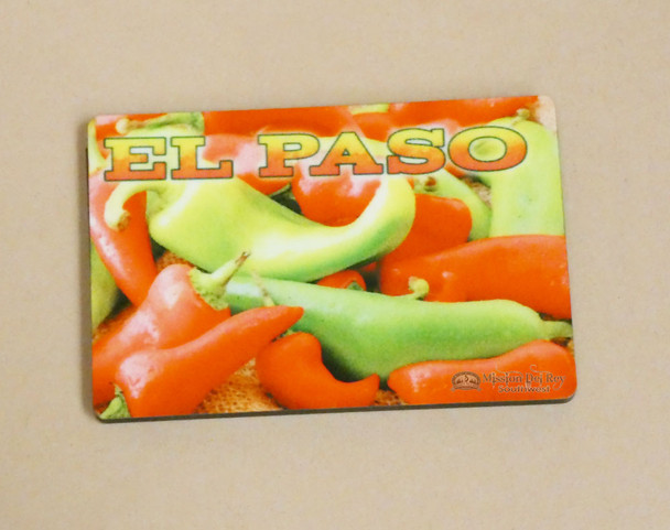 El Paso Chili Peppers Magnet