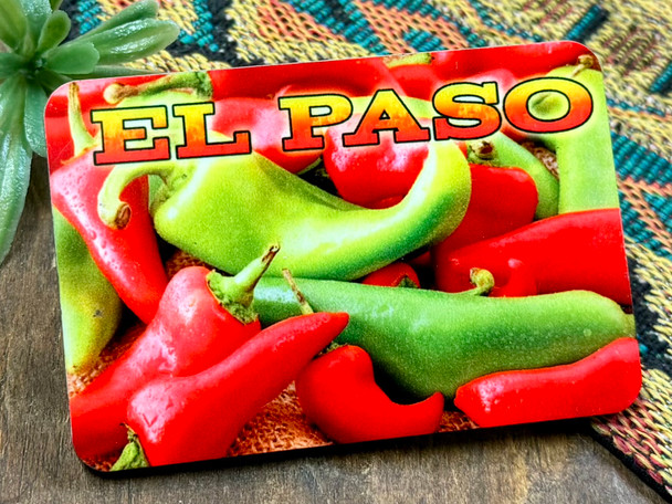 El Paso Chili Peppers Magnet