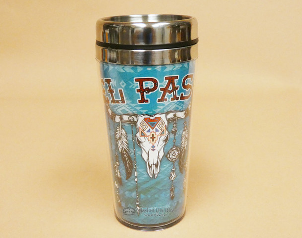 El Paso Skull Spirit Thermos 16oz