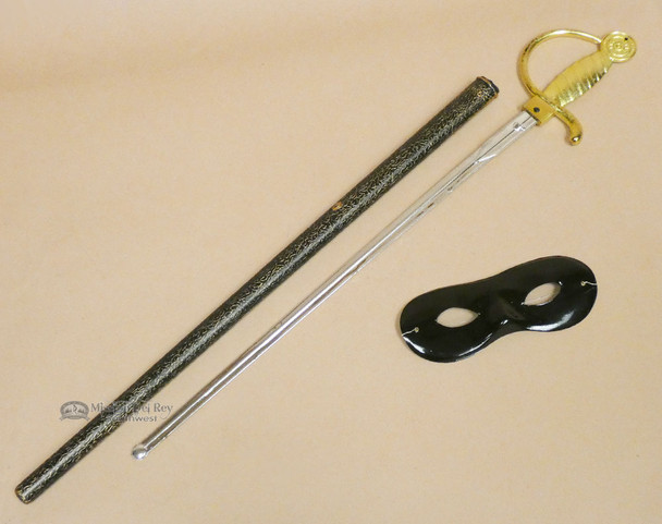 Sword & Mask Set 27"