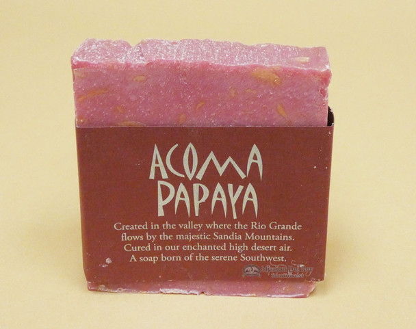 Southwest Artisan Soap -Acoma Papaya