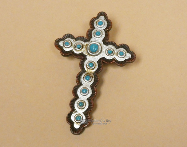 Southwestern Magnetic Clip Cross 3.5"