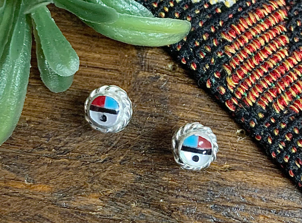 Native American Handcrafted Silver Earrings