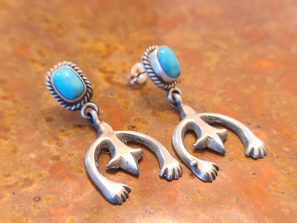 Native Sterling Silver Earrings -Navajo