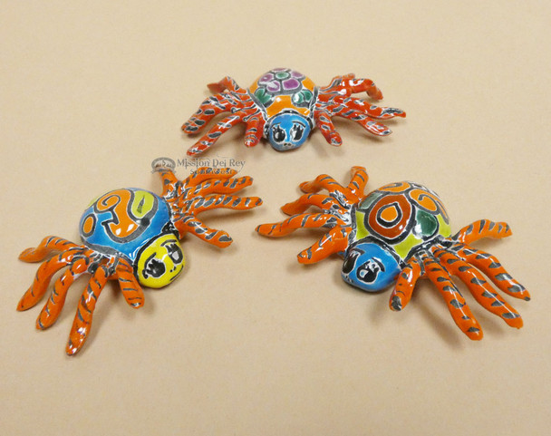 Assorted Hand Painted Talavera Spiders