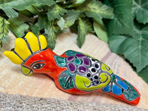 Traditional Talavera Macaw