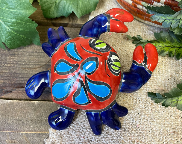 Hand Painted Talavera Crab