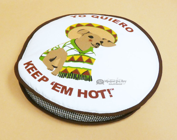 Southwestern Tortilla Warmer -Chihuahua Brown