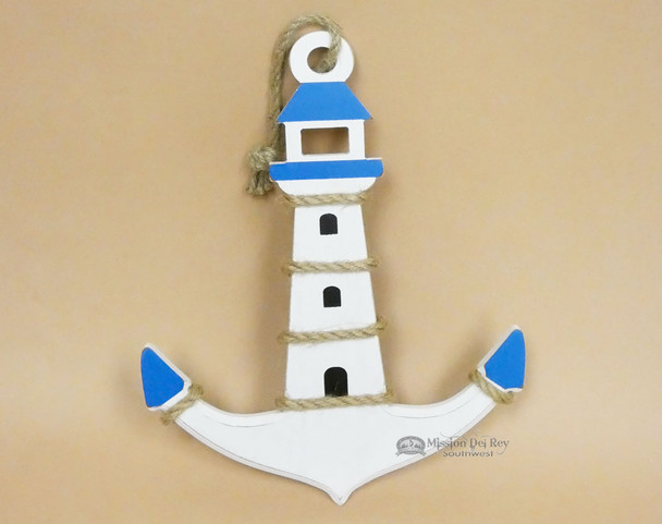 Wooden Light House Anchor