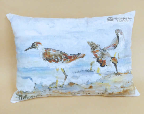 Designer Pillow -Shore Birds