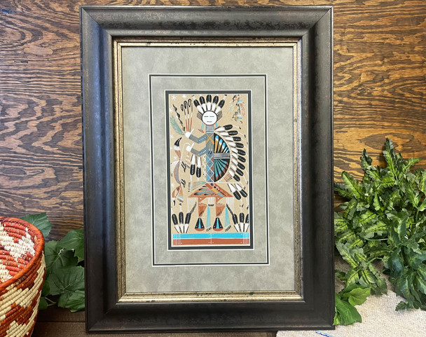 Navajo Sand Painted Wall Art