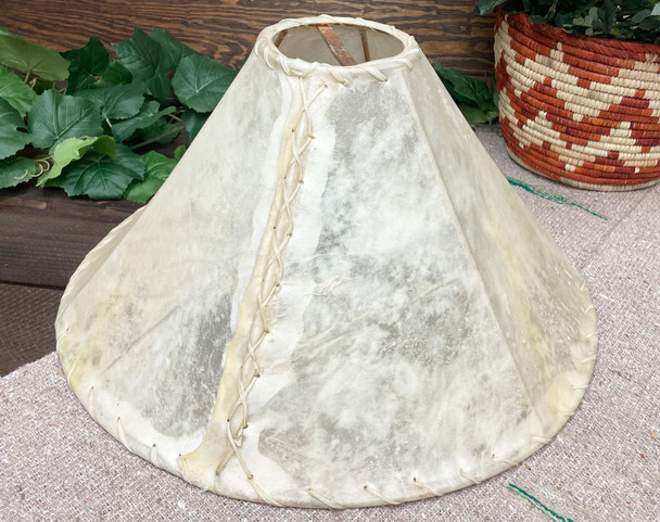 Handcrafted Rawhide Lampshade