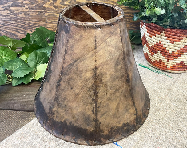 Western Rawhide Lampshade