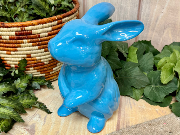 Hand Painted Standing Rabbit