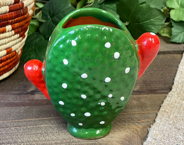Mexican Ceramic Cactus Cup