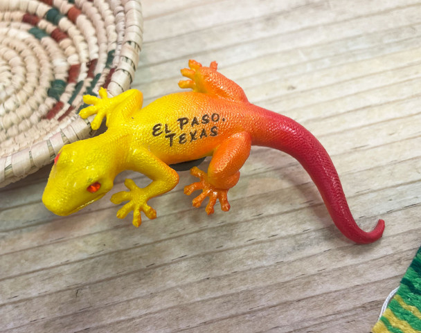 El Paso Souvenir Magnet -Lizard