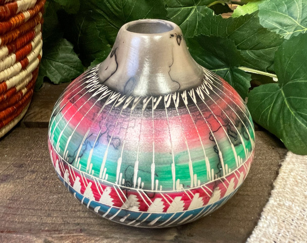 Navajo Horsehair Seed Pot