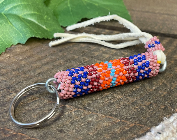 Navajo Beaded Keychain