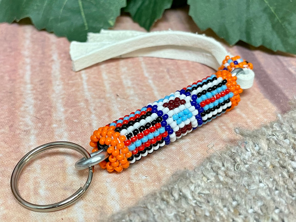 Navajo Beaded Keychain