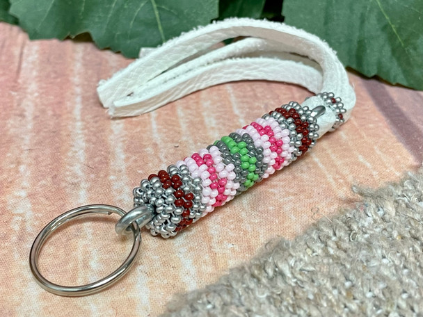 Navajo Beaded Keychain
