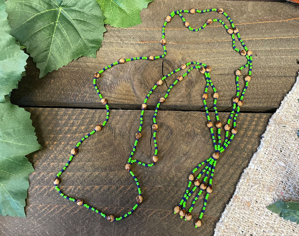 Navajo Jacla Style Ghost Beads