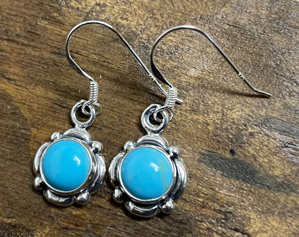 Sterling Silver Turquoise Earrings