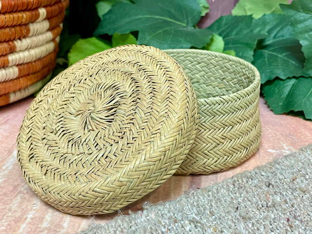 Lidded Tarahumara Basket