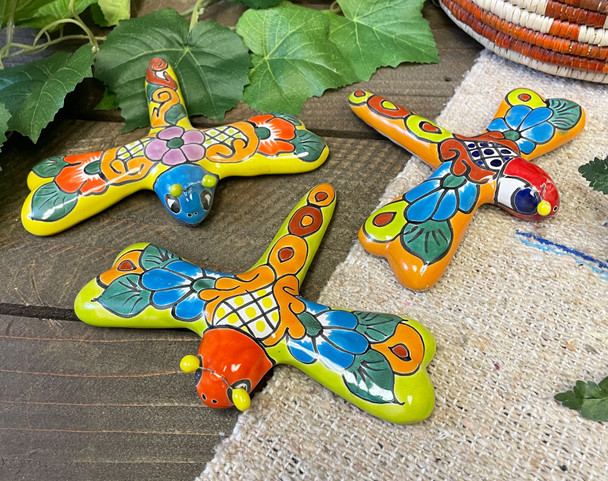 Hand Painted Talavera Dragonflies