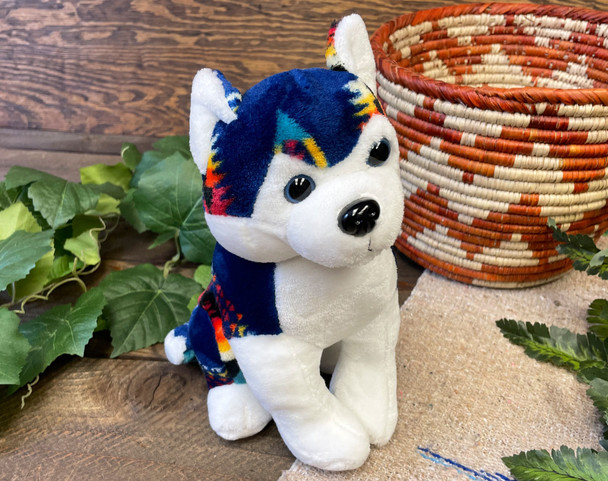 Western Plush Stuffed Animal -Wolf