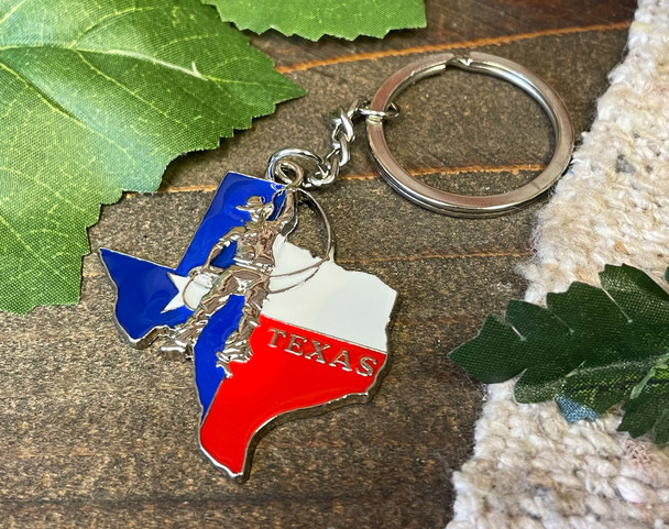 Texas Roper Keychain