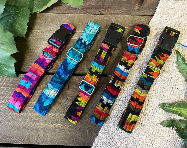 Southwestern Woven Dog Collars