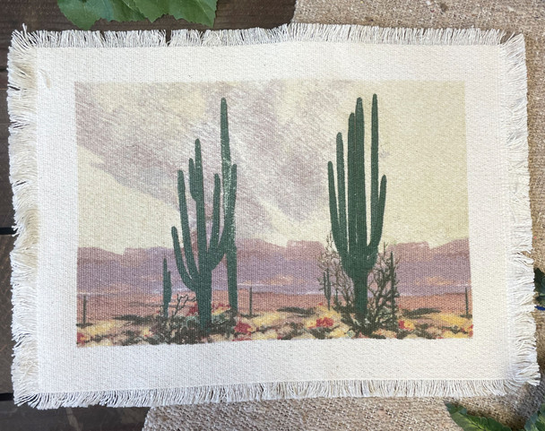 Woven Cotton Placemat -Desert