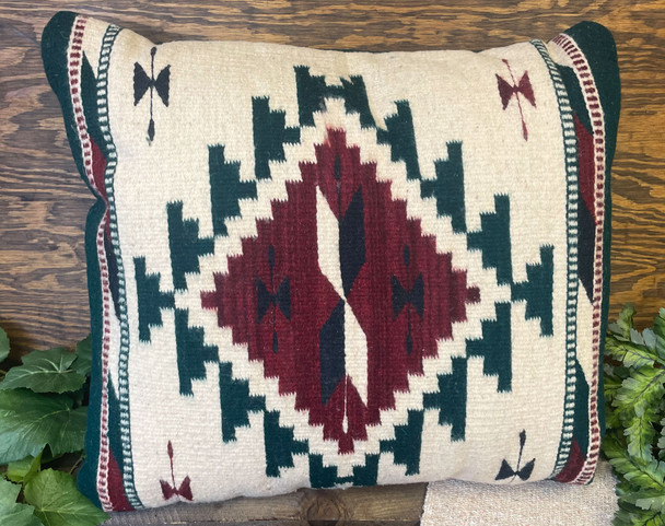 Hand Woven Wool Zapotec Pillow