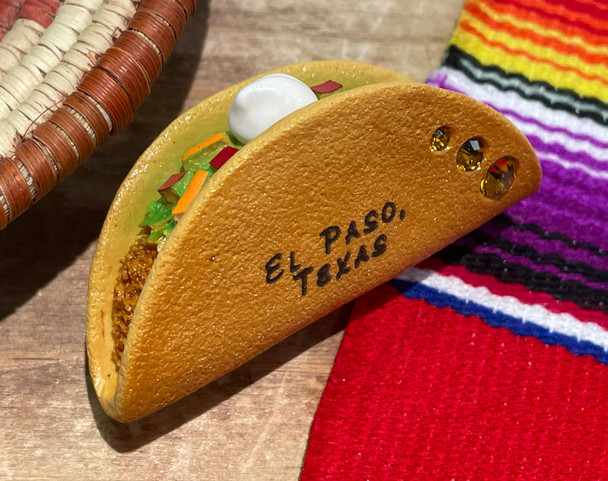 El Paso Souvenir Magnet -Taco