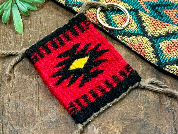 Native American Tapestry Keychain