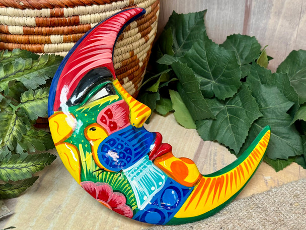 Hand Painted Ceramic Moon