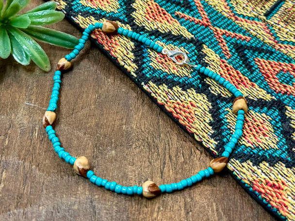 Navajo Ghost Bead Bracelet