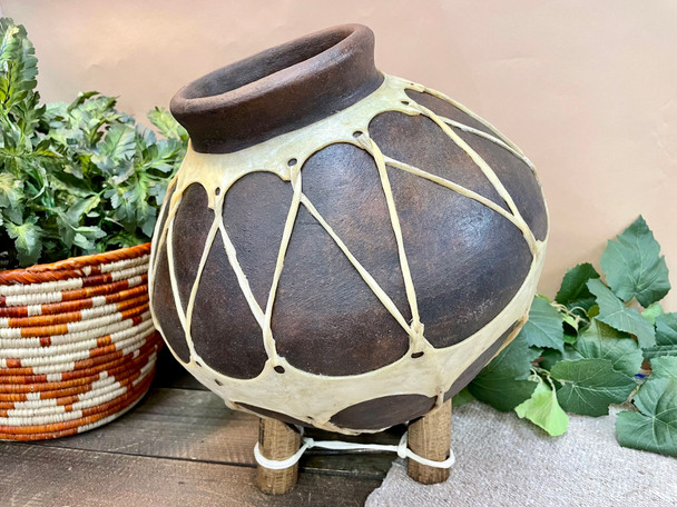 Tarahumara Hand Coiled Pot