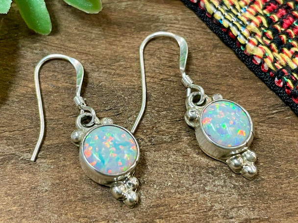 Native American Navajo Silver Earrings