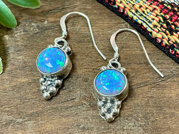 Native American Navajo Silver Earrings