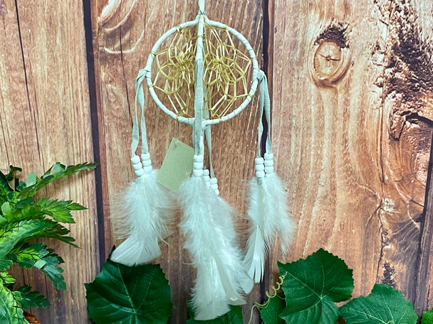 Hand Woven 3D Double Dreamcatcher -Navajo