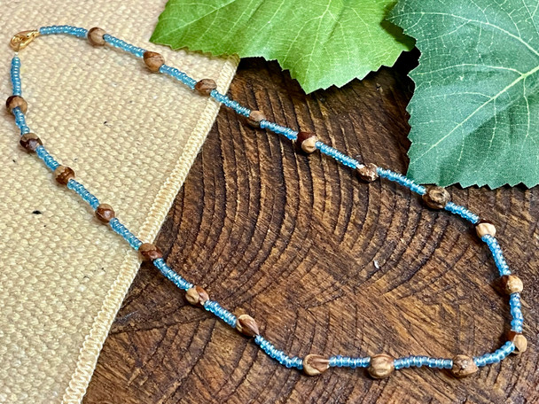 Kids Navajo Ghost Bead Choker