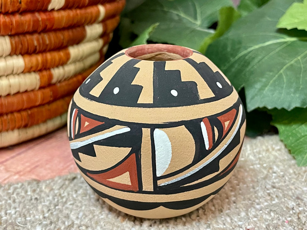 Native American Jemez Indian Pottery Vase