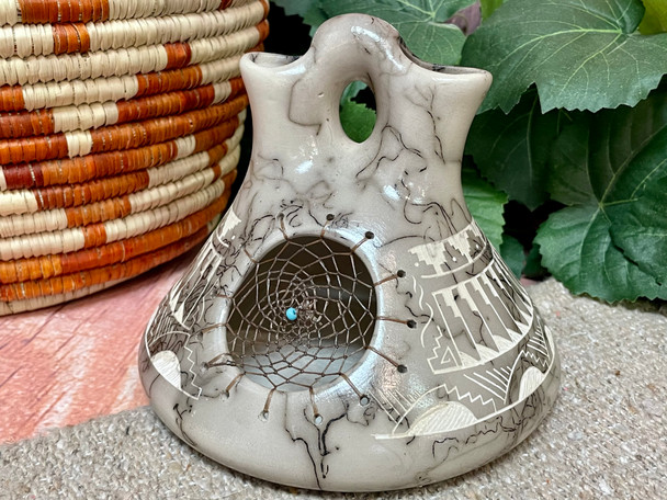 Navajo Dreamcatcher Wedding Vase